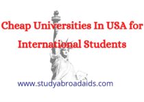 Cheap Universities in USA for International Students